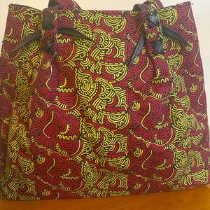 Authentic Large Ankara Tote Bag